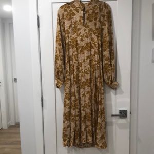 Zara - open back dress.